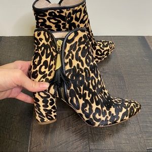 Louise Et Cie leopard bootie